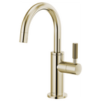 BRIZO LITZE 61343LF Beverage Faucet with Arc Spout and Knurled Handle