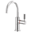 BRIZO LITZE 61343LF Instant Hot Faucet with Arc Spout and Knurled Handle