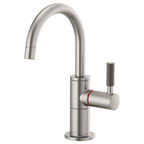 BRIZO LITZE 61343LF Instant Hot Faucet with Arc Spout and Knurled Handle