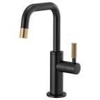 BRIZO LITZE 61353LF Beverage Faucet with Square Spout and Knurled Handle