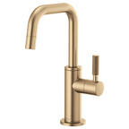 BRIZO LITZE 61353LF Beverage Faucet with Square Spout and Knurled Handle