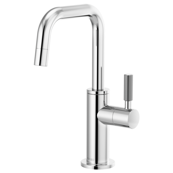 BRIZO LITZE 61353LF Beverage Faucet with Square Spout and Knurled Handle Main image