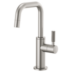 BRIZO LITZE 61353LF Beverage Faucet with Square Spout and Knurled Handle