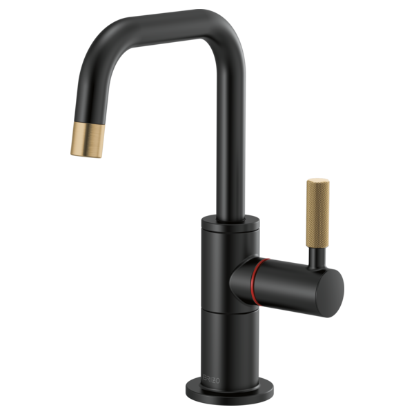 BRIZO LITZE 61353LF Instant Hot Faucet with Square Spout and Knurled Handle Secondary image