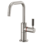 BRIZO LITZE 61353LF Instant Hot Faucet with Square Spout and Knurled Handle