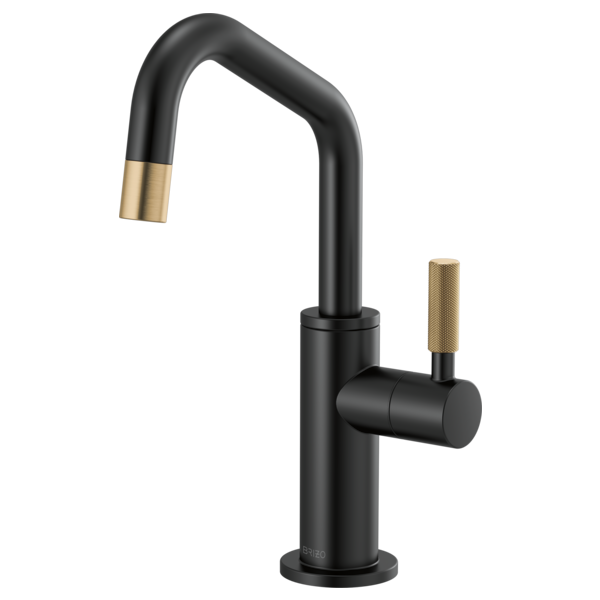 BRIZO LITZE 61363LF Beverage Faucet with Angled Spout and Knurled Handle Secondary image