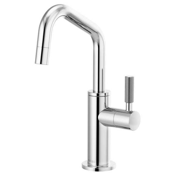 BRIZO LITZE 61363LF Beverage Faucet with Angled Spout and Knurled Handle Main image