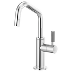BRIZO LITZE 61363LF Beverage Faucet with Angled Spout and Knurled Handle