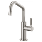 BRIZO LITZE 61363LF Beverage Faucet with Angled Spout and Knurled Handle