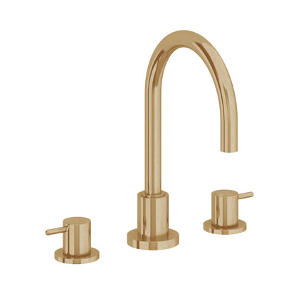 California Faucets 6202Avalon  8" Widespread Lavatory Faucet with ZeroDrain