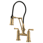 BRIZO ROOK 62274LF Articulating Bridge Faucet