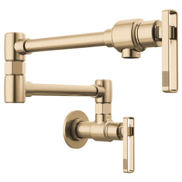 BRIZO KINTSU 62807LF Wall Mount Pot Filler with Knob Handle