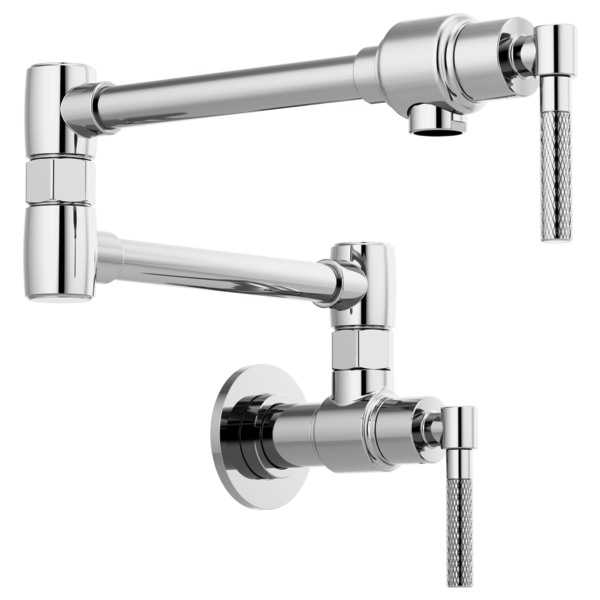 BRIZO LITZE 62843LF Wall Mount Pot Filler with Knurled Handle Kit Main image