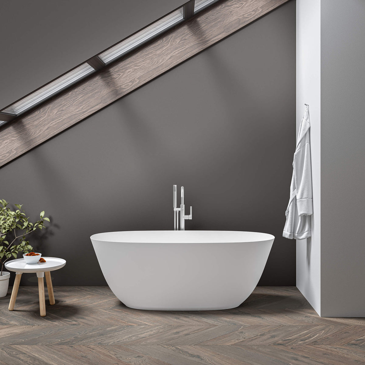 STONETOUCH 63000 Portofino Free Standing Bathtub Main image