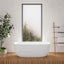 STONETOUCH 63001 Side By Side  Free Standing Bathtub