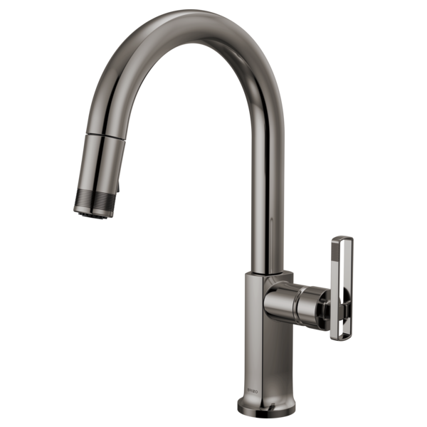 BRIZO 63006LF Pull-Down Faucet with Arc Spout - Knob Handle Secondary image