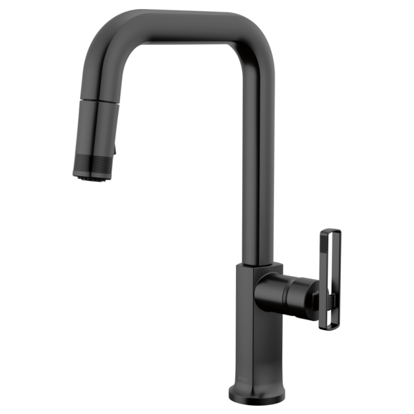 BRIZO 63007LF Pull-Down Faucet with Square Spout - Knob Handle Main image