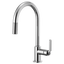 BRIZO LITZE 63044LF Pull-Down Faucet with Arc Spout and Industrial Handle