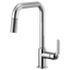 BRIZO LITZE 63054LF Pull-Down Faucet with Square Spout and Industrial Handle