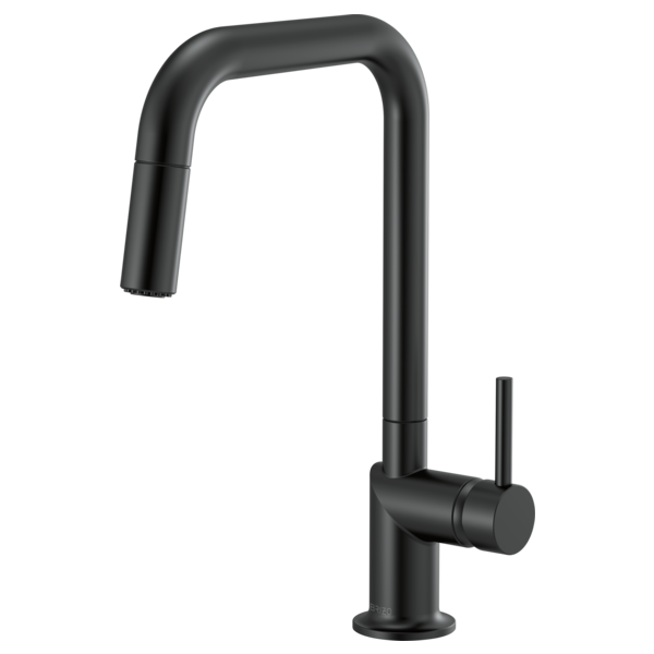 BRIZO 63065LF Pull-Down Faucet with Square Spout - Metal Lever Handle Main image
