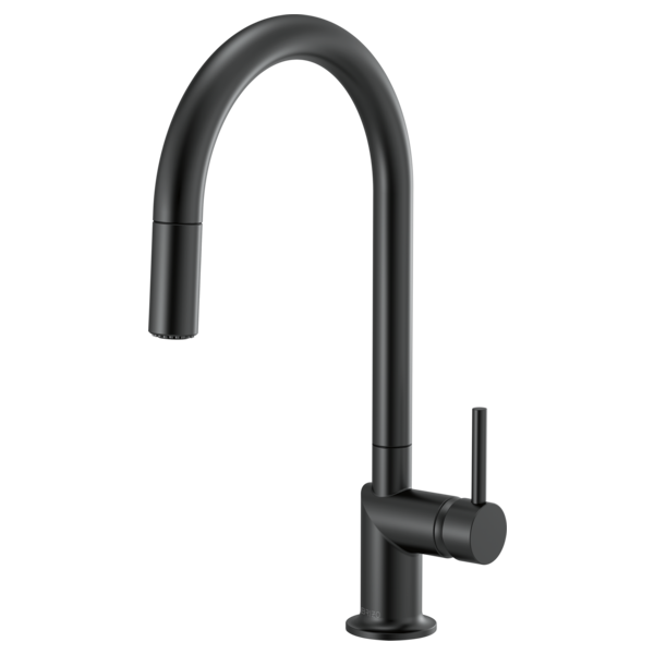 BRIZO 63075LF Pull-Down Faucet with Arc Spout - Metal Lever Handle