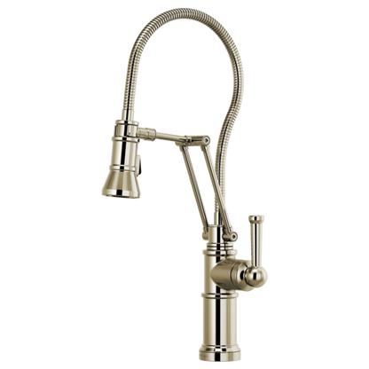 BRIZO ARTESSO 63125LF Articulating Faucet With Finished Hose