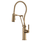 BRIZO LITZE 63143LF Articulating Faucet With Finished Hose