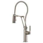 BRIZO LITZE 63143LF Articulating Faucet With Finished Hose