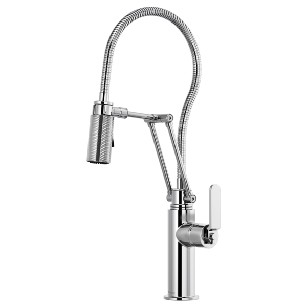 BRIZO LITZE 63144LF Articulating Faucet With Finished Hose Main image