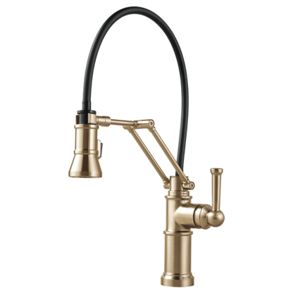 BRIZO ARTESSO 63225LF Single Handle Articulating Kitchen Faucet