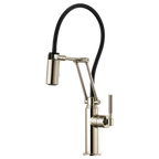 BRIZO LITZE 63243LF Articulating Faucet with Knurled Handle