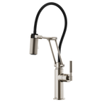 BRIZO LITZE 63243LF Articulating Faucet with Knurled Handle