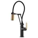 BRIZO LITZE 63244LF Articulating Faucet with Industrial Handle