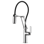 BRIZO LITZE 63244LF Articulating Faucet with Industrial Handle