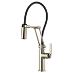 BRIZO LITZE 63244LF Articulating Faucet with Industrial Handle