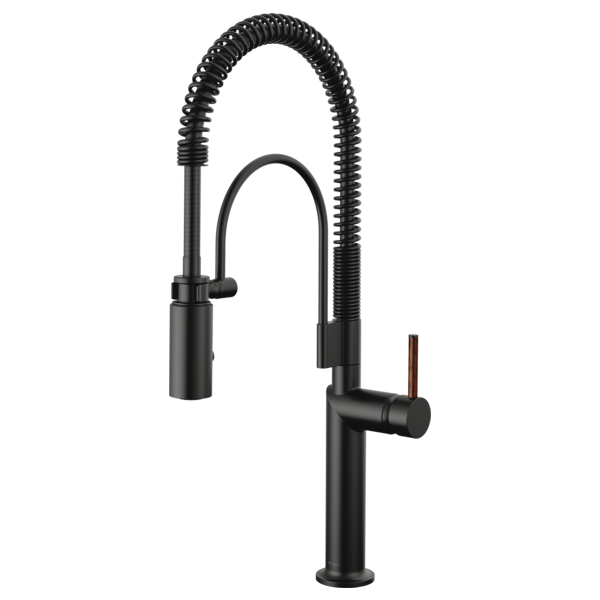 BRIZO 63375LF Semi-Professional Kitchen Faucet - Wood Lever Handle Main image