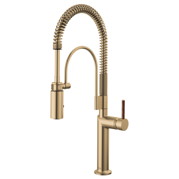 BRIZO 63375LF Semi-Professional Kitchen Faucet - Wood Lever Handle Secondary image