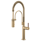 BRIZO 63375LF Semi-Professional Kitchen Faucet - Wood Lever Handle
