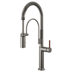 BRIZO 63375LF Semi-Professional Kitchen Faucet - Wood Lever Handle