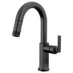 BRIZO 63906LF Pull-Down Prep Faucet with Arc Spout - Lever Handle