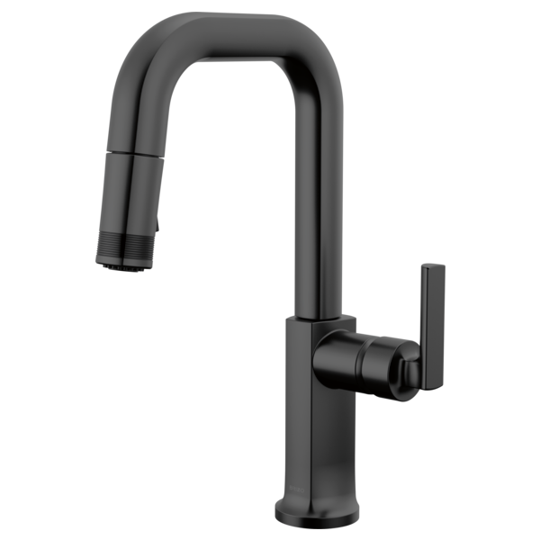 BRIZO 63907LF Pull-Down Prep Faucet with Square Spout - Lever Handle Main image