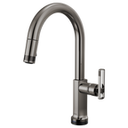 BRIZO 64006LF SmartTouch Pull-Down Faucet with Arc Spout - Knob Handle