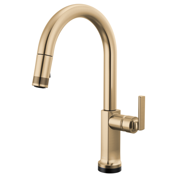 BRIZO 64006LF SmartTouch Pull-Down Faucet with Arc Spout - Lever Handle