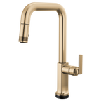 BRIZO 64007LF SmartTouch Pull-Down Faucet with Square Spout - Lever Handle