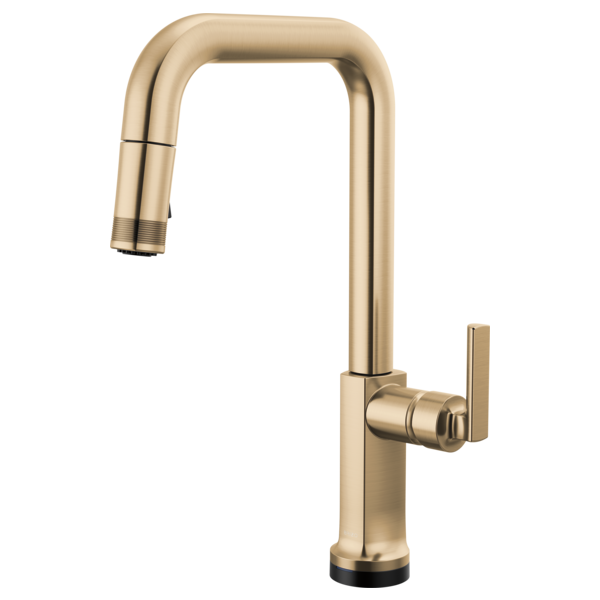 BRIZO 64007LF SmartTouch Pull-Down Faucet with Square Spout - Lever Handle