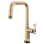BRIZO 64007LF SmartTouch Pull-Down Faucet with Square Spout - Knob Handle