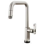 BRIZO 64007LF SmartTouch Pull-Down Faucet with Square Spout - Knob Handle