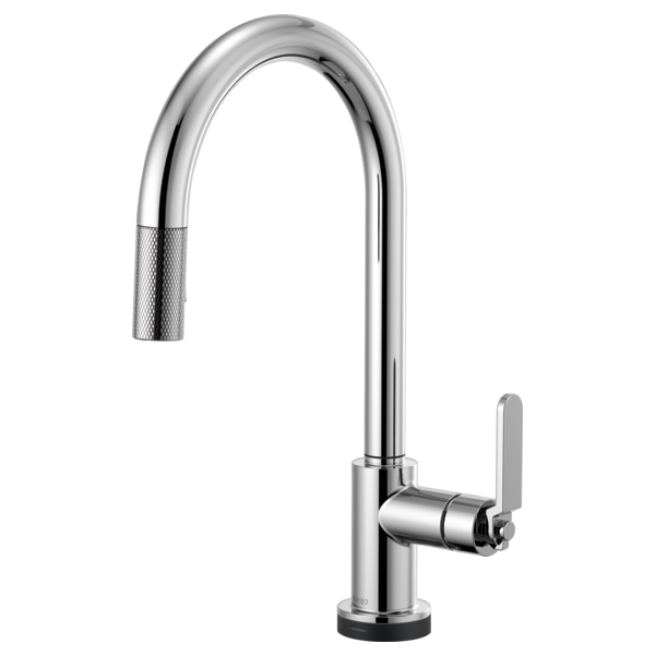 BRIZO LITZE 64044LF SmartTouch Pull-Down Kitchen Faucet with Arc Spout and Industrial Handle Main image