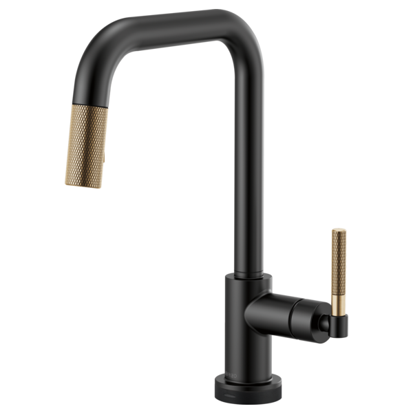 BRIZO LITZE 64053LF SmartTouch Pull-Down Kitchen Faucet with Square Spout and Knurled Handle Secondary image
