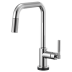BRIZO LITZE 64053LF SmartTouch Pull-Down Kitchen Faucet with Square Spout and Knurled Handle